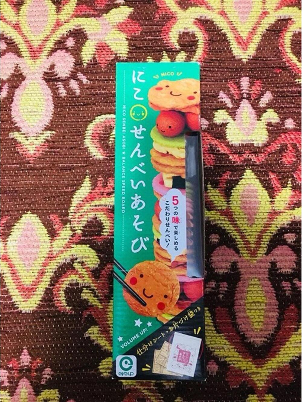 japanese food snack cracker stacking game japan kid game puzzle